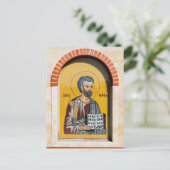 Marcus de Evangelist Orthodoxe Christelijke Icoon Briefkaart (Staand voorkant)