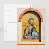 Marcus de Evangelist Orthodoxe Christelijke Icoon Briefkaart (Voorkant / Achterkant)
