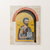 Marcus de Evangelist Orthodoxe Christelijke Icoon Legpuzzel (Verticaal)