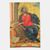 Marcus de Evangelist orthodoxe icoon Theedoek (Verticaal)