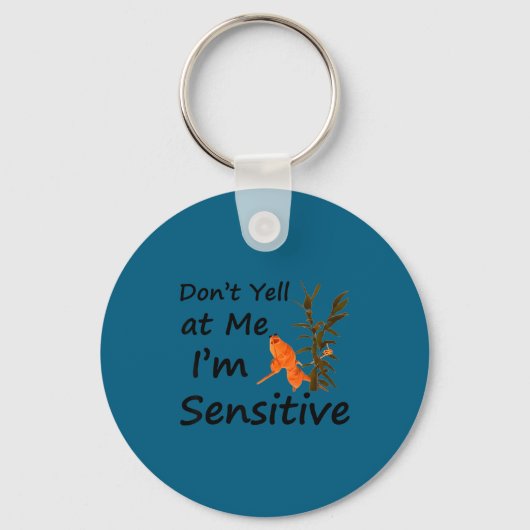 Marcus de worm schreeuw niet tegen me ik ben gevoe sleutelhanger (Voorkant)