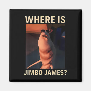 Marcus De Worm Waar Is Jimbo James Grappige Meme  Magneet