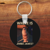 Marcus De Worm Waar Is Jimbo James Grappige Meme  Sleutelhanger (Voorkant)