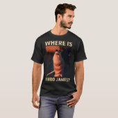 Marcus De Worm Waar Is Jimbo James Grappige Meme T-shirt (Voorkant volledig)