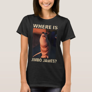 Marcus De Worm Waar Is Jimbo James Grappige Meme T-shirt