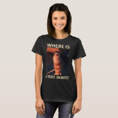 Marcus De Worm Waar Is Jimbo James Grappige Meme  T-shirt (Voorkant volledig)