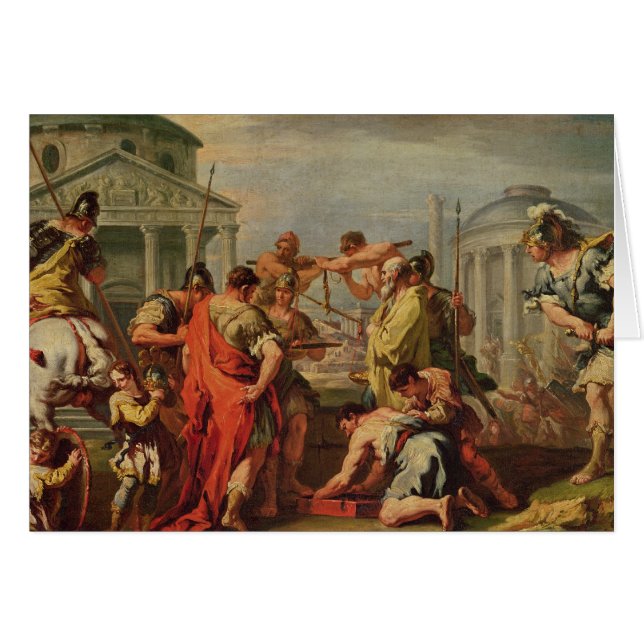 Marcus Furius Camillus en Brennus (Voorkant Horizontaal)