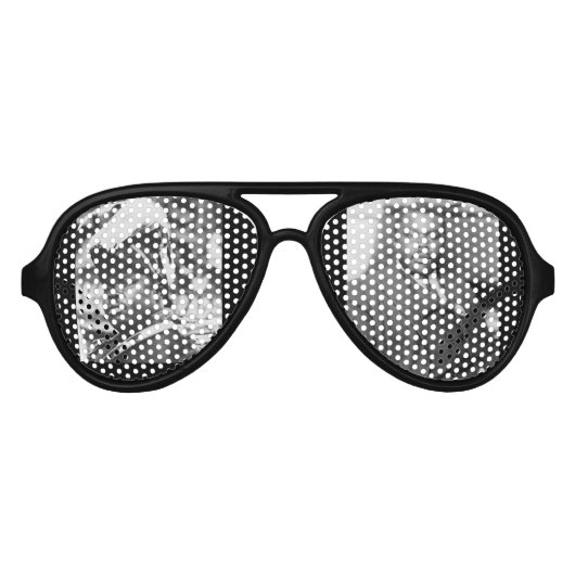 Marcus Garvey Aviator Zonnebril (Voorkant)