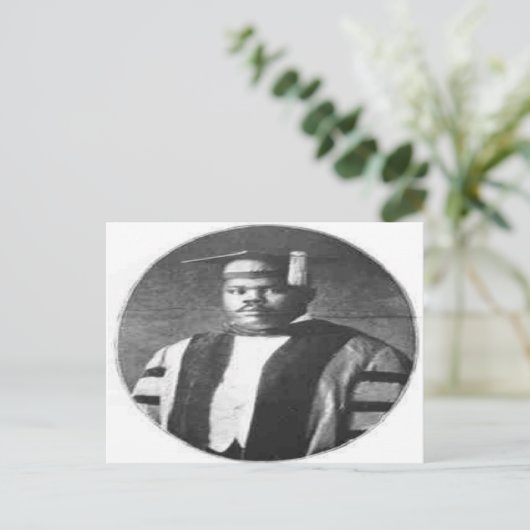 marcus garvey briefkaart (Staand voorkant)