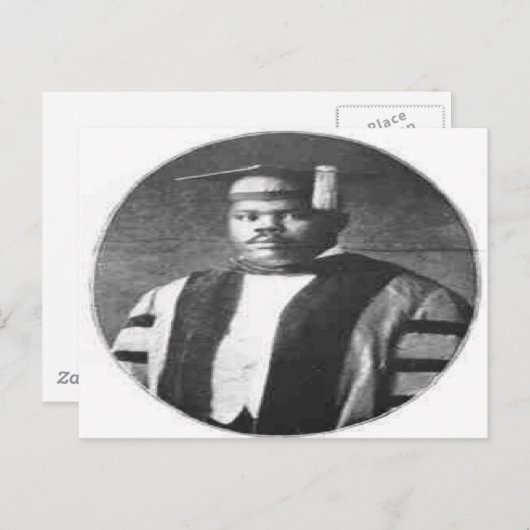 marcus garvey briefkaart (Voorkant / Achterkant)