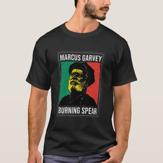 Marcus Garvey - Burning Spear Essential T-shirt (Voorkant)