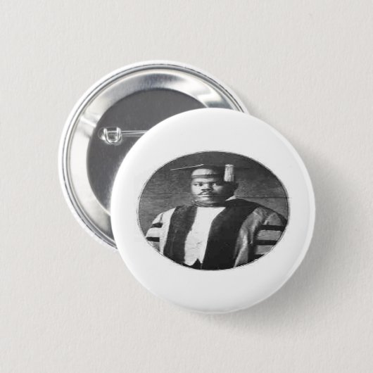 Marcus Garvey Button (Voorkant /achterkant)
