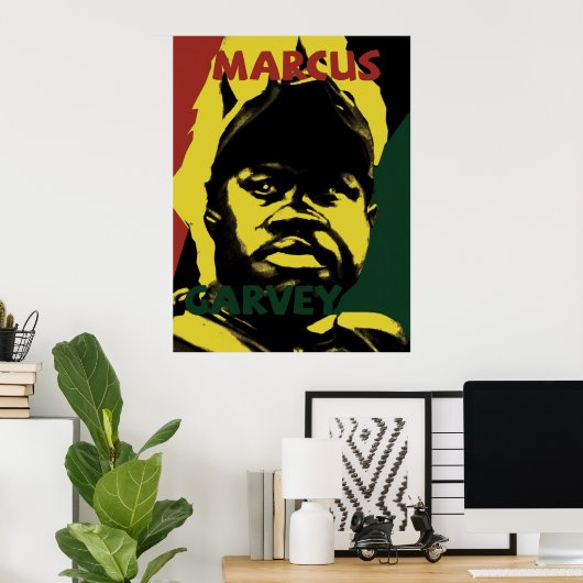 Marcus Garvey Poster (Thuiskantoor)