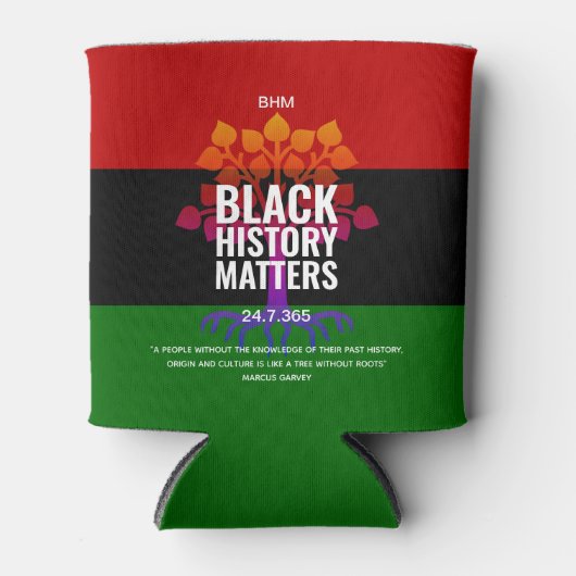 MARCUS GARVEY Quote Blikjeskoeler (Voorkant)