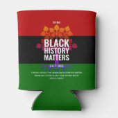 MARCUS GARVEY Quote Blikjeskoeler (Achterkant)