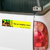 marcus garvey quote bumpersticker (Op Truck)