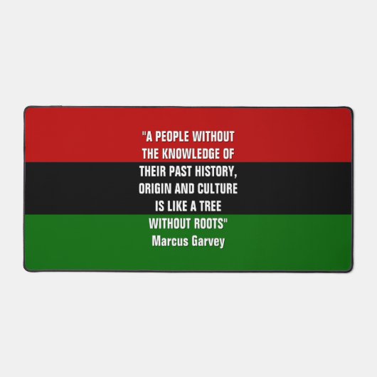 Marcus Garvey TREE ZONDER ROOTS Pan African Bureaumat (Voorkant)