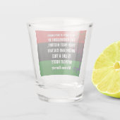 Marcus Garvey TREE ZONDER ROOTS Shot Glas (Achterkant)