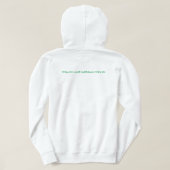 Marcus Garvey - Zwarte economische pioniers Hoodie (Design achterkant)