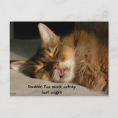 Marcus heeft een helling briefkaart (Voorkant)