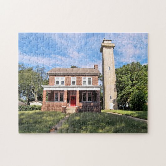 Marcus Hook Range Lighthouse Delaware Puzzle Legpuzzel (Horizontaal)
