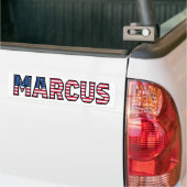 Marcus Name Vorname USA Aufkleber Sticker Auto (Op Truck)