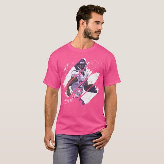 Marcus Peters Baltimore Stripes T-shirt (Voorkant volledig)