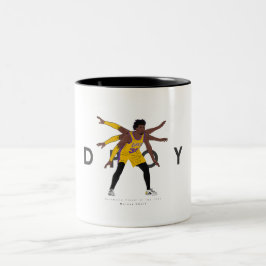 Marcus Smart DPOY | Los Angeles Lakers Tweekleurige Koffiemok