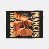 Marcus The Worm Bootleg Voor Mannen Vrouwen Meme F Fleece Deken (Voorkant (Horizontaal))