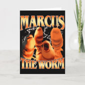 Marcus The Worm Bootleg Voor Mannen Vrouwen Meme F Kaart (Voorkant)