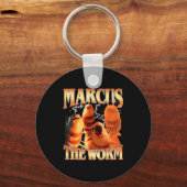 Marcus The Worm Bootleg Voor Mannen Vrouwen Meme F Sleutelhanger (Voorkant)