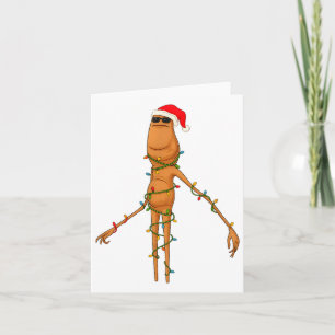 Marcus The Worm, Grappige Kerstverlichting Kaart