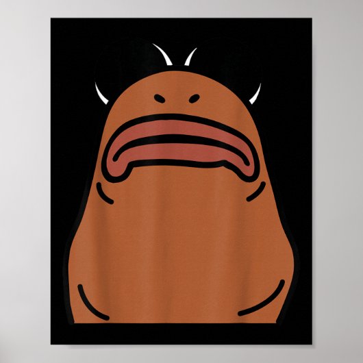 Marcus The Worm Halloween Costume  Poster (Voorkant)