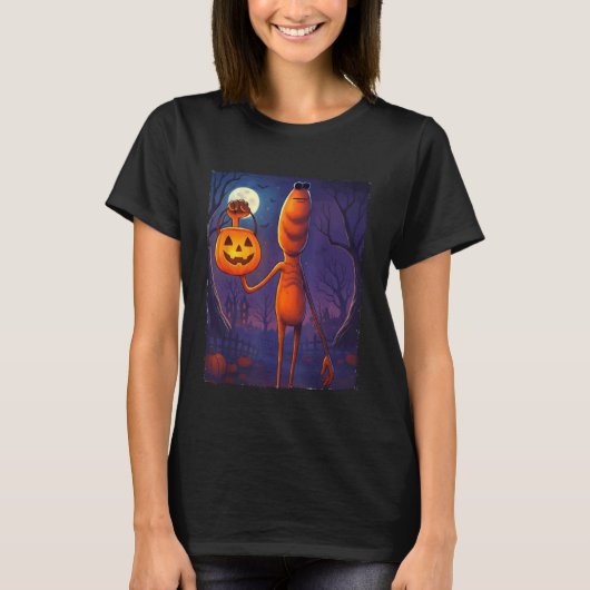 Marcus The Worm Halloween Kostuum T-shirt (Voorkant)