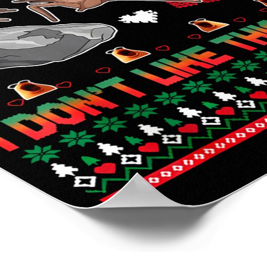 Marcus The Worm I Don't Like This Rock Poster (Hoek)