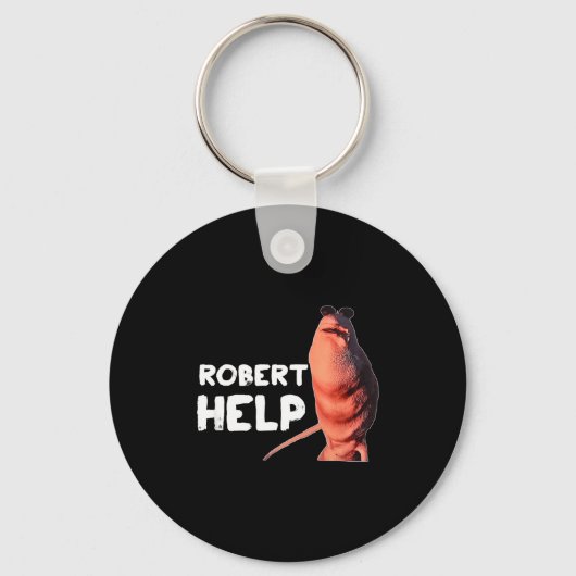 Marcus The Worm Meme Funny Graphics Vrchat Robert  Sleutelhanger (Voorkant)