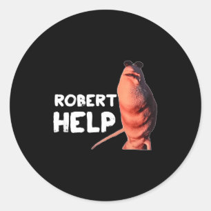 Marcus The Worm Meme Grappige Afbeeldingen Vrchat Ronde Sticker