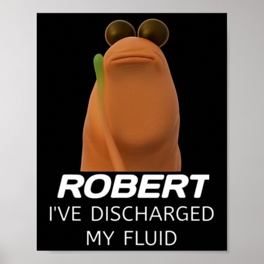 Marcus The Worm Robert Ik Heb Mijn Vloeistof Afgev Poster (Voorkant)