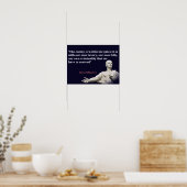 Marcus Tullius cicero citaat op het vijand Poster (Keuken)