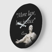 Marcus Tullius cicero citaat over recht en recht Grote Klok (Hoek)