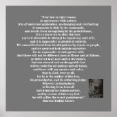 Marcus Tullius Cicero POSTER (Voorkant)