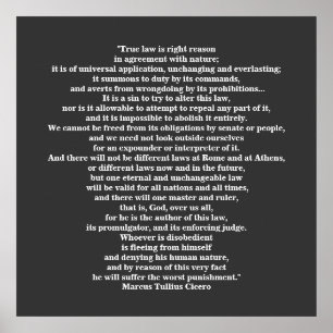 Marcus Tullius Cicero POSTER