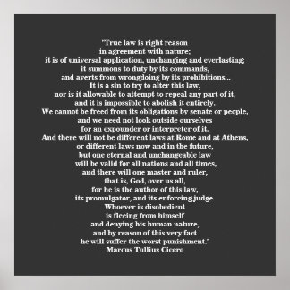 Marcus Tullius Cicero POSTER