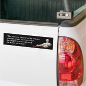 Marcus Tullius Cicero-prijsopgave om redenen Bumpersticker (Op Truck)