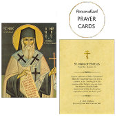 Marcus van Efeze Orthodox Gebed Kaart Plaatskaartje