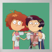 Marcy en Anne Amphibia Poster (Voorkant)