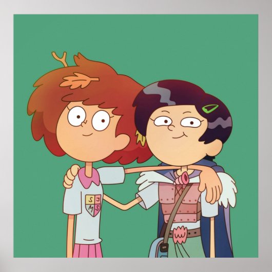 Marcy en Anne Amphibia Poster (Voorkant)