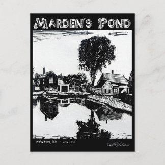 Marden's Pond Briefkaart