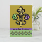 Mardi Fleur de Gras Kaart (Staand voorkant)