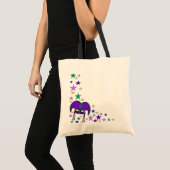 Mardi Gra Mask en Stars Canvas tas (Voorkant (product))